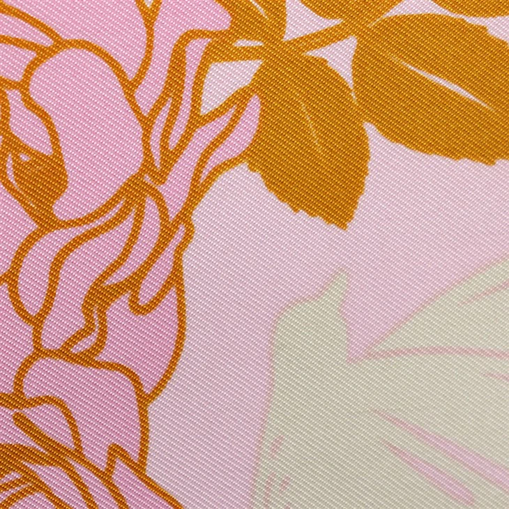 Floral Print Silk Scarf