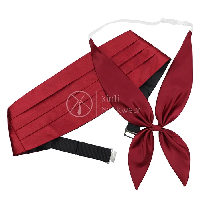 Bow Tie Cummerbund Set