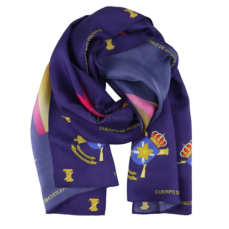 Logo Print Scarf