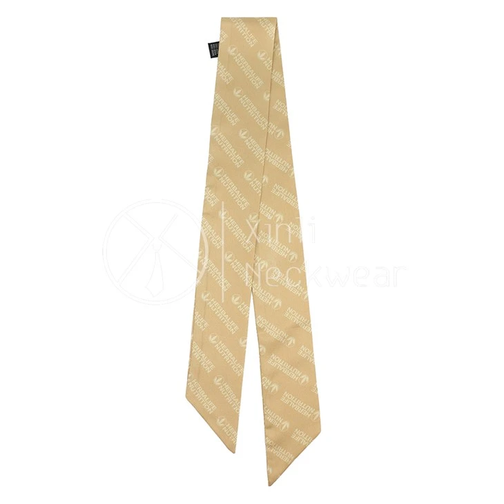 Long Skinny Silk Scarf