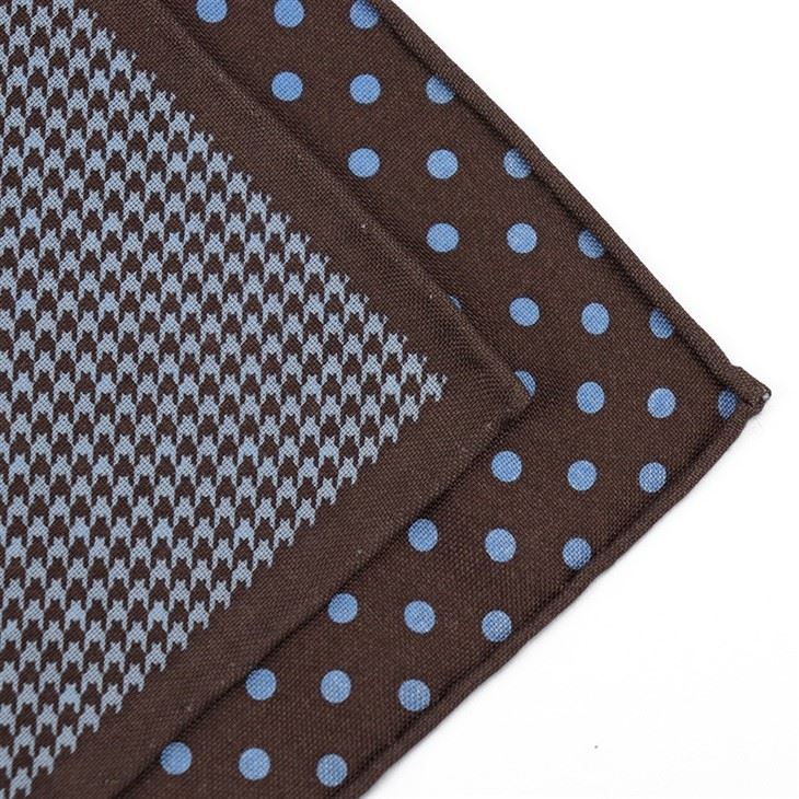 Mens Patterned Pocket Squares
