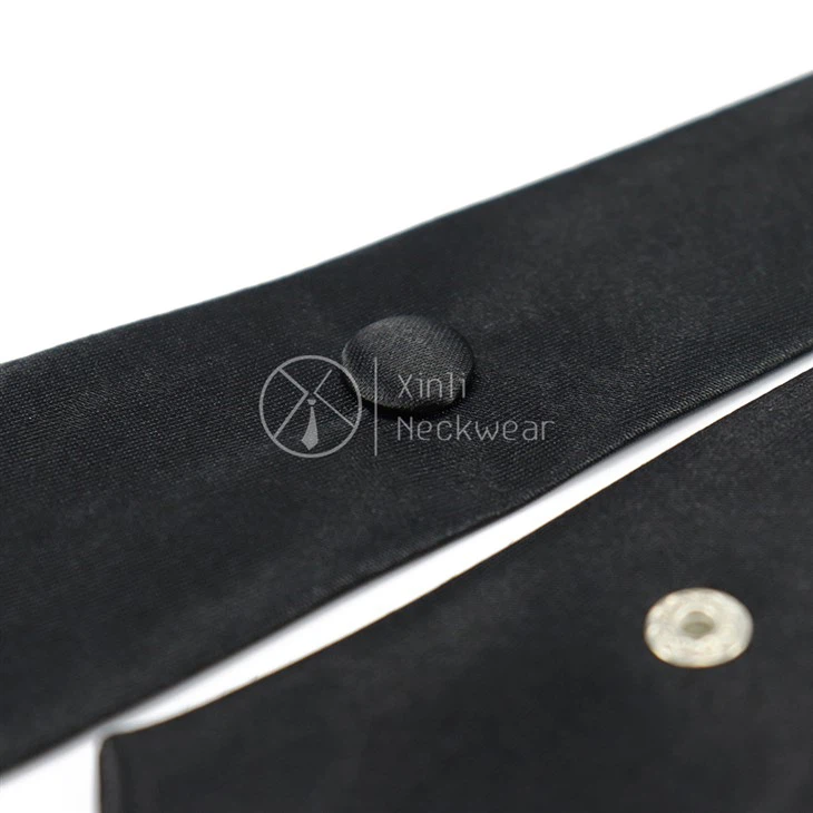 Adjustable Striped Bow Tie