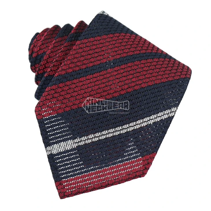 black silk grenadine tie