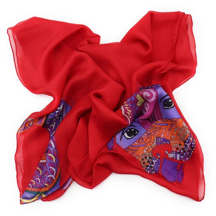 Animal Print Hair Scarf